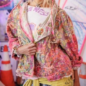 🎀NWT MAGNOLIA PEARL HAZELTINE JACKET🎀